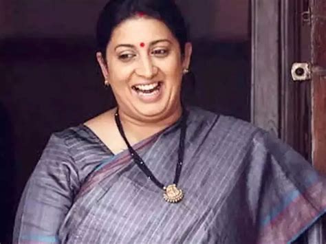 Smriti Irani Finally Became Mother In Law From Daughter In Law Has Made Son In Law ‘tight’ From