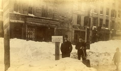 The Blizzard Of 1888 Windsor Historical Society