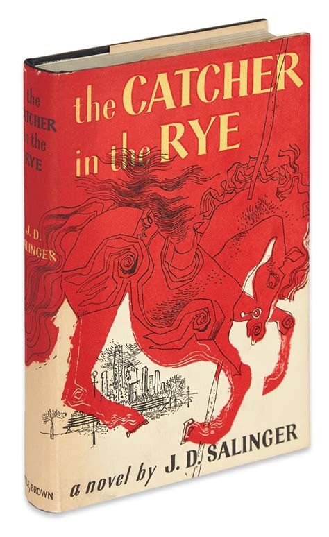 The Catcher In The Rye By Salinger Jd Fine Hardcover 1951 1st