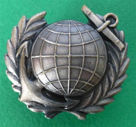 South African Navy Marine Corps Africa 2nd Type Globe Laurels Anchor