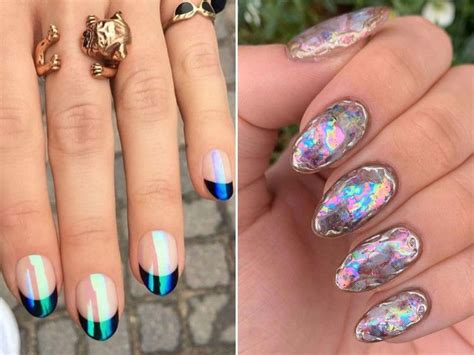 Iridescent Nails Are 2020s Most Viral Trend So Far Nail Polish Trends