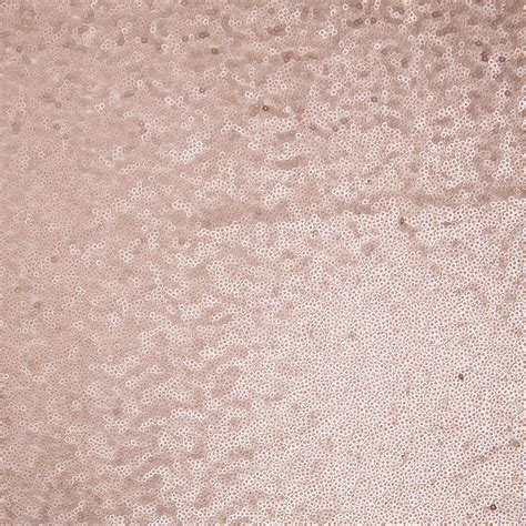Rose Gold Overlapping Sequins Bloomsbury Square Dressmaking Fabric