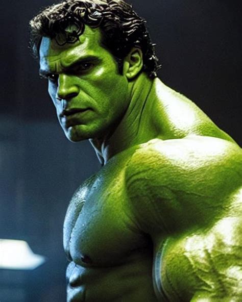 Henry Cavill As The Incredible Hulk Movie Still Mus OpenArt