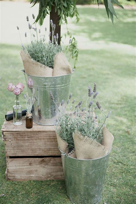 Collection by nodeform • last updated 4 days ago. Laura & Rob's Rustic Lavender Winery Wedding | Lavender wedding theme, Wooden crates wedding ...
