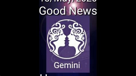 Today Gemini Horoscope 13may2020 Youtube