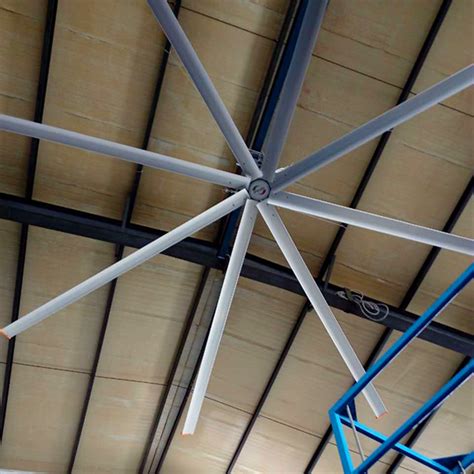 Electric Workshop Metal Blade Ceiling Fan 22 Ft Industrial Shop