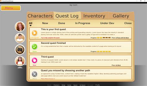 ren py character n quest manager for ren py f95zone
