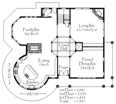 Country House Plans Victorian Home Plans M 7337 16741