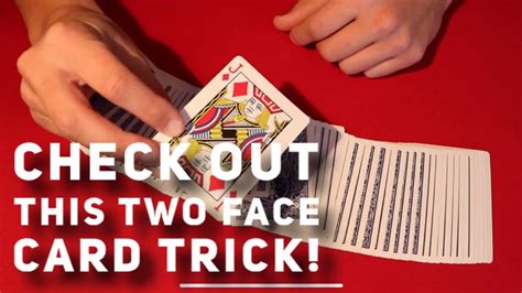 two face card trick youtube