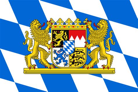 Buy Bavaria Civil Flag De Facto Flag Online Printed And Sewn Flags