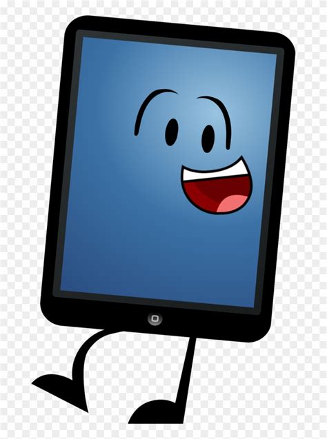 Tablet Clip Cartoon Computer Vector Black And White