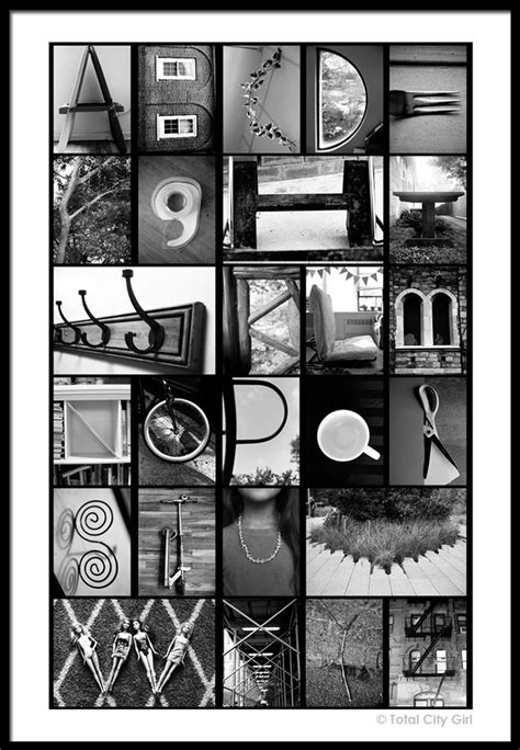 Letter Photography Art Prints Total City Girl The Blog