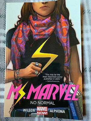 Ms Marvel No Normal By G Willow Wilson 2014 Trade Paperback