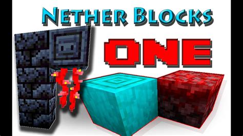 Minecraft All New Nether Blocks 116 Map Art Update Part One