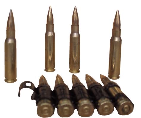 Cal 762 × 51mm Cartridges With Ball Bullet M 80