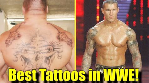 10 Wrestlers With The Best Tattoos In Wwe Youtube