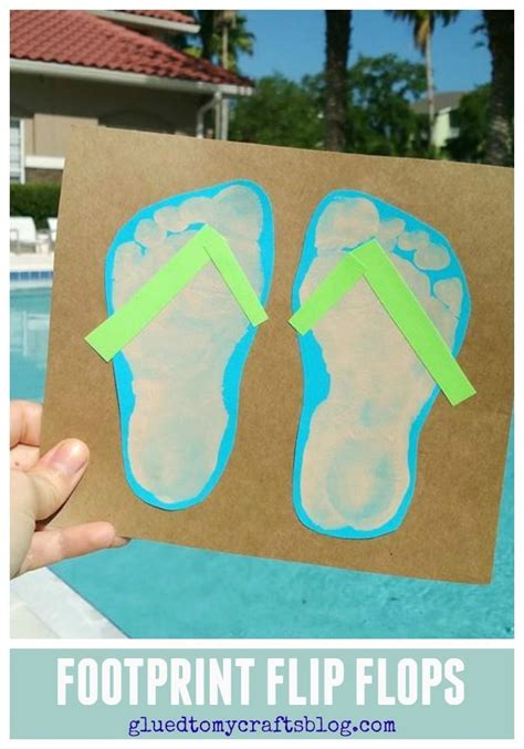 Handprint And Footprint Art For Kids Roundup Collection Hawaiian