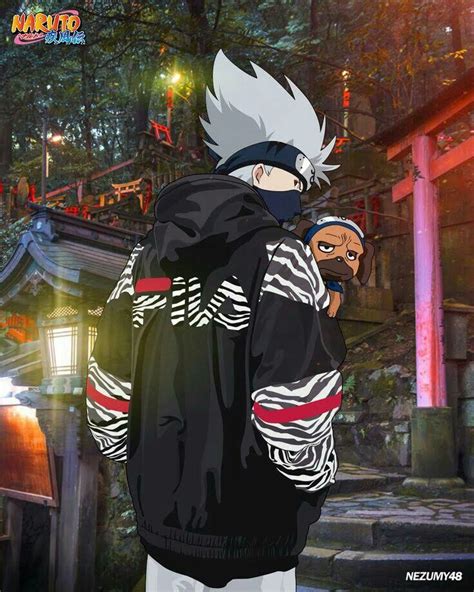 Kakashi Hatake Outfit Naruto Papel De Parede Naruto