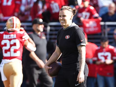 49ers Katie Sowers To Be First Female Openly Gay Coach In Super Bowl