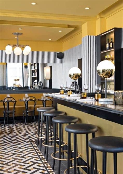 Inside A Parisian Art Deco Inspired Restaurant Designed By Frances