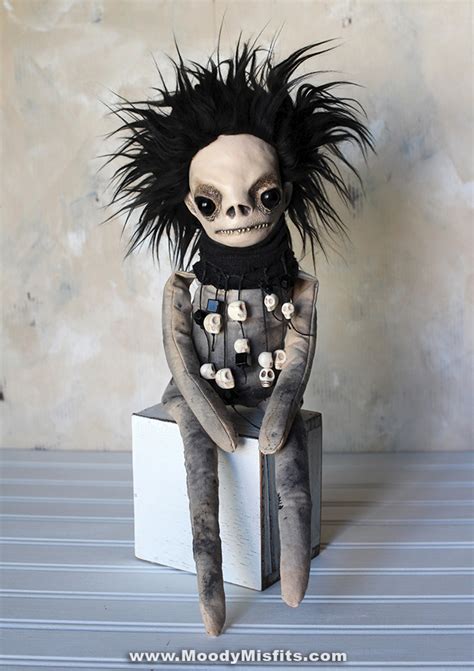 Demon Voodoo Poppet Dolls Creepy Witchcraft Black Magick Scary Dolls Creepy Dolls Creepy Horror