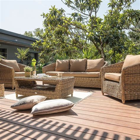 Salon De Jardin Osier - Idees Conception Jardin | Idees Conception Jardin