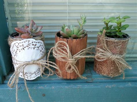 Kimmies Craft Corner Trash Into Treasure Tin Can Planter