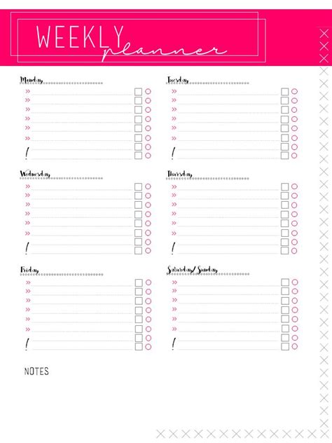 Eine to do liste ist eine aufgabenliste (oft auch als pendenzenliste bezeichnet) welche in tabellarischer form offene punkte aufführt und meist auch priorisiert. weekly planner free printable, weekly planner free ...