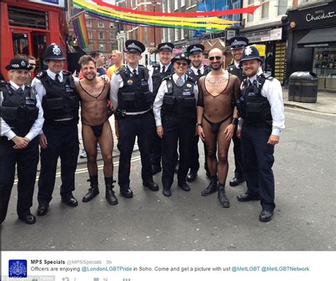 Ab Fab Tributes March Alongside Police At London Pride 2016 Despite Orlando Style Attack Daily