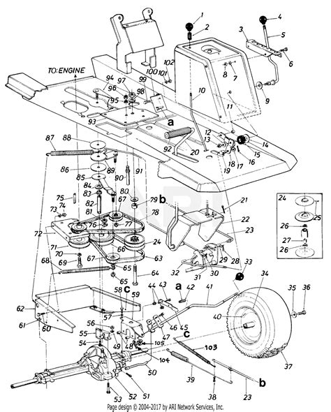 Mtd Garden Tractor Parts Diagram