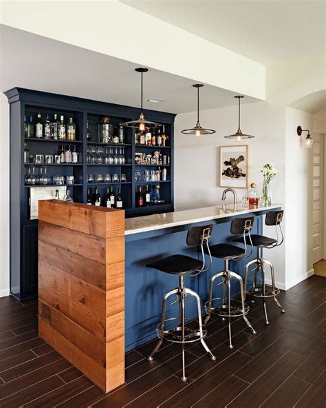 Portland Wall Mounted Bar With Rubbed Bronze Pendant Lights Home