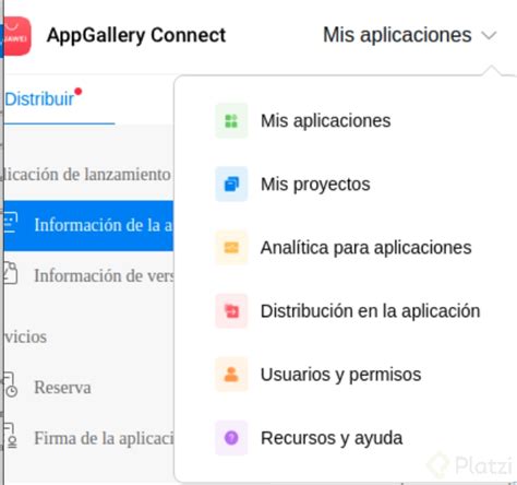 Creación De La Aplicación En App Gallery Connect Platzi