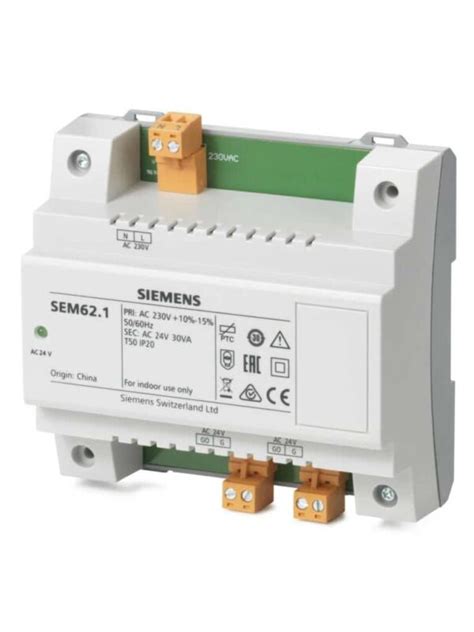 Sem622 Siemens 24v Transformer For Hvac Application