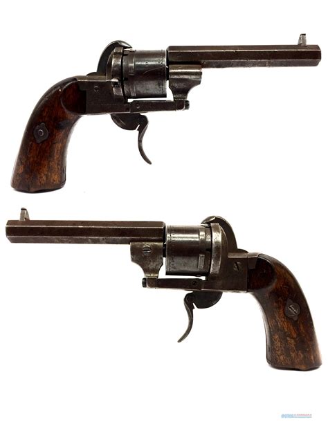 E Lefaucheux 7mm Pinfire Revolver For Sale