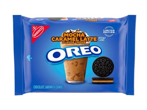 Oreo Unveils New Mocha Caramel Latte Chocolate Sandwich Cookies Chew Boom
