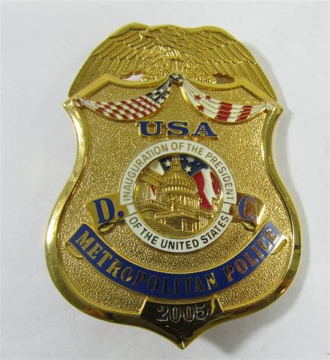 These were police and military, as reported by those. Lot 151 in the 9.3.13 auction! 2005 US Presidential Inauguration MPDC (Metropolitan Police ...