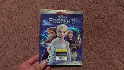 Frozen 2 2019 Blu Ray Unboxing Youtube