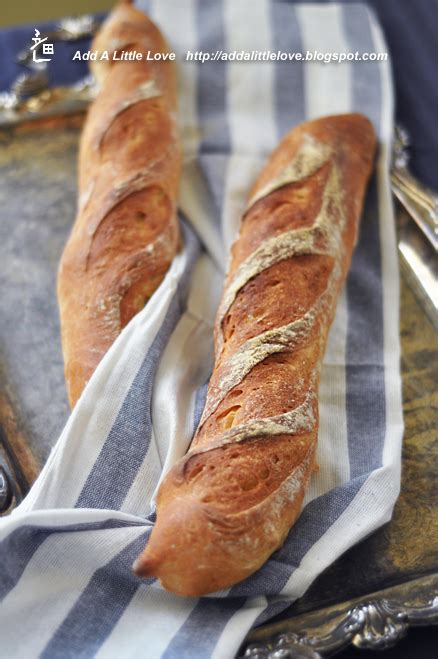 Add A Little Love Home Oven Baked French Bread Baguette