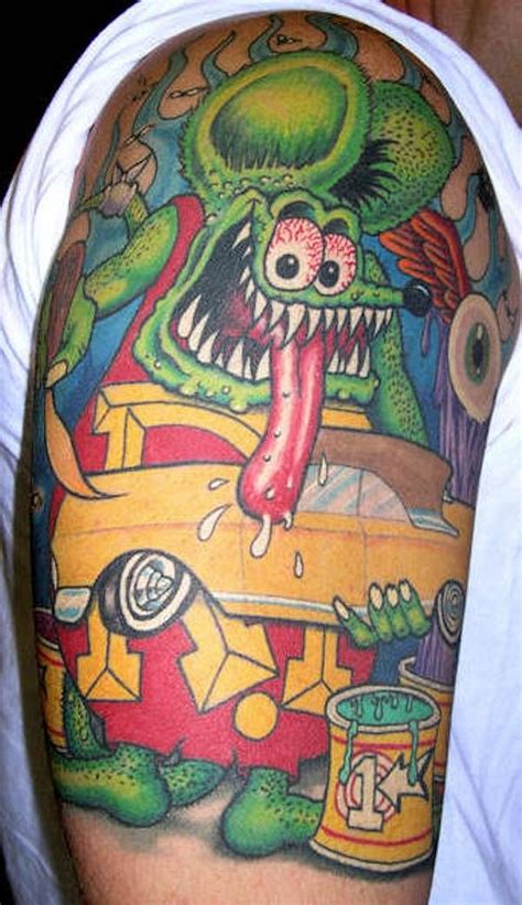 Hot rod tattoos designs, ideas and meaning. Roadkill Customs Photo Browser | Hot rod tattoo, Truck ...