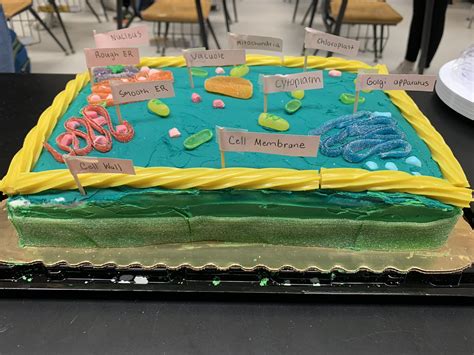 Plant Cell 3d Cake