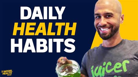 Do These Daily Habits To Fix Your Health And Live Longer Jonny Morelli And Shawn Stevenson Youtube