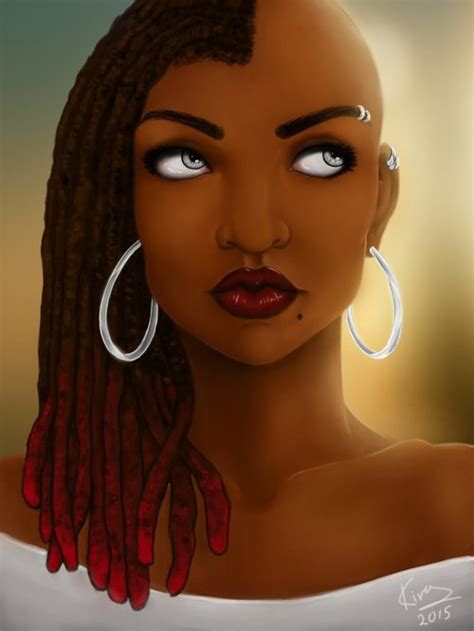Feature The Illustrations Of Digital Artist Kiratheartist Afropunk