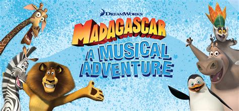 Madagascar A Musical Adventure Tya Music Theatre International