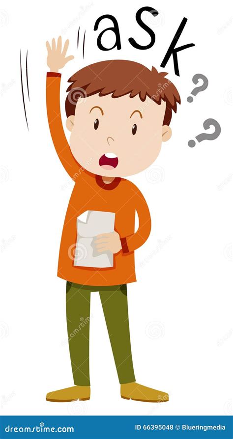 Asking Questions Around A Huge Question Mark Cartoon Vector 172400979
