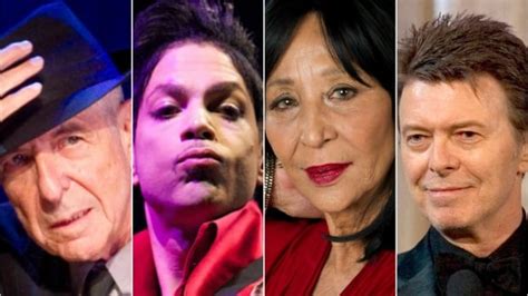 legendary loss artists and entertainers who died in 2016 cbc news