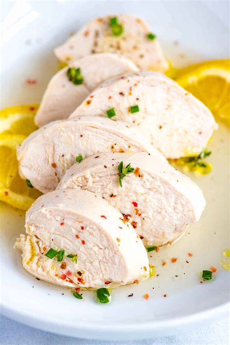How long to boil chicken thinner chicken breast cutlets are ready in about 8 minutes. Perfect Poached Chicken