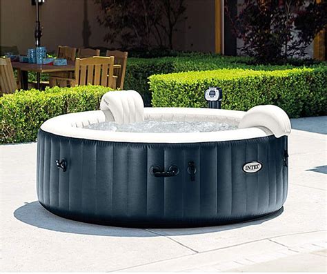 Intex Purespa Plus Bubble Inflatable Hot Tub Big Lots Portable Hot