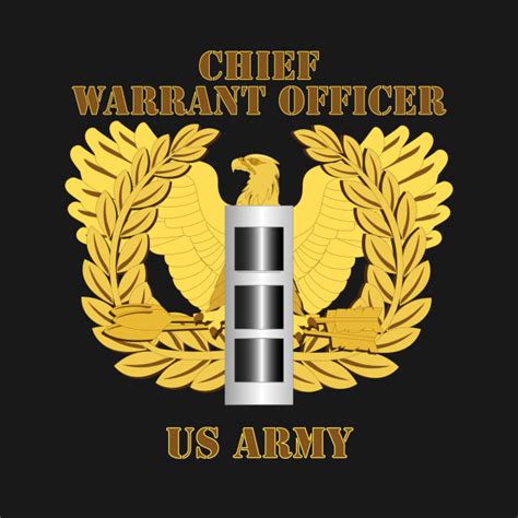 Emblem Warrant Officer Cw3 Veteran T Shirt Teepublic