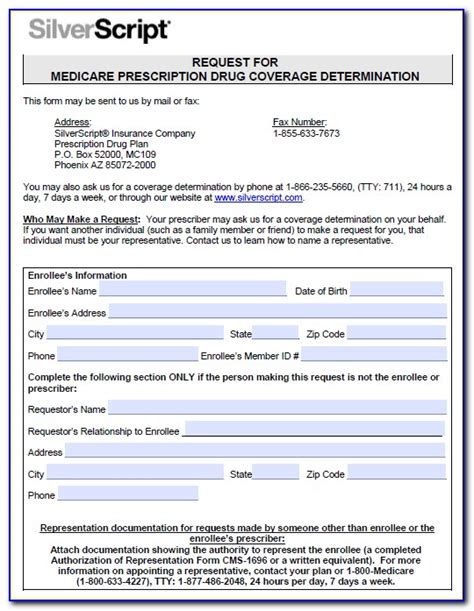 Medicare Part D Prior Authorization Form Caremark Form Resume 787