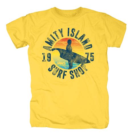 Bravado Amity Island Surf Shop Jaws T Shirt